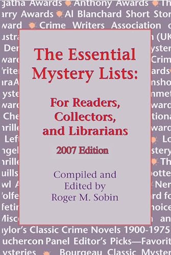Stock image for The Essential Mystery Lists : For Readers, Collectors, and Librarians for sale by Better World Books: West