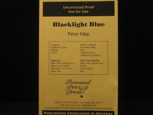 Stock image for Blacklight Blue (Enzo Files) for sale by Books of the Smoky Mountains