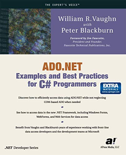 9781590590126: Ado.Net Examples and Best Practices for C# Programmers (Expert's Voice)