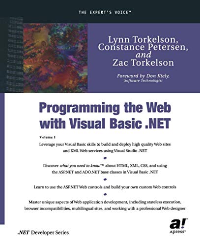 9781590590270: Programming the Web with Visual Basic .NET