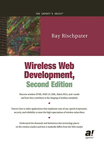Imagen de archivo de Wireless Web Development, Second Edition a la venta por HPB-Red