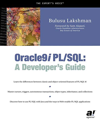 Beispielbild fr Oracle9i PL/SQL: A Developer s Guide (Expert s Voice) zum Verkauf von medimops