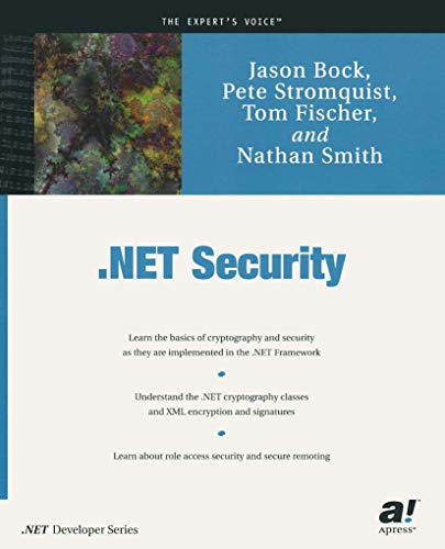9781590590539: .Net Security