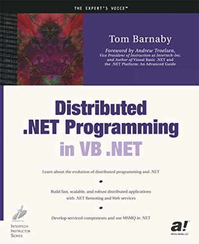 Beispielbild fr Distributed . Net Programming in Vb. Net zum Verkauf von Better World Books