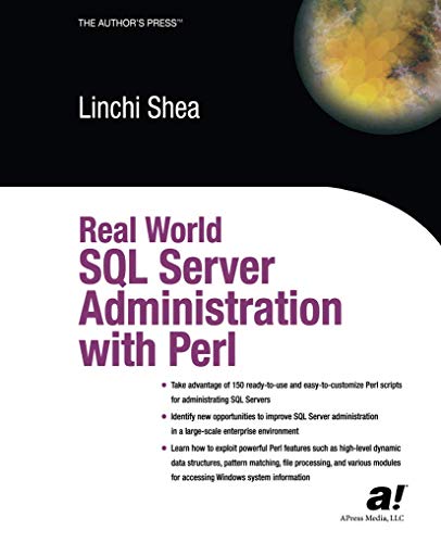 Imagen de archivo de Real World SQL Server Administration with Perl a la venta por Chiron Media