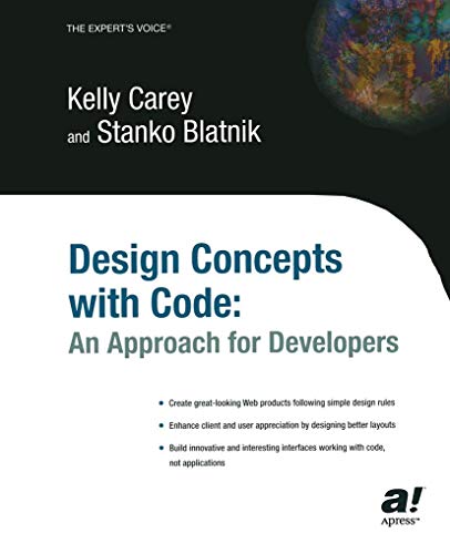 Stock image for Design Concepts with Code: An Approach for Developers for sale by Chiron Media