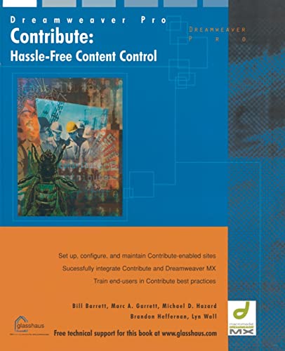 Imagen de archivo de Contribute: Hassle-Free Content Control a la venta por Lucky's Textbooks