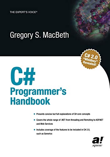 Beispielbild fr C# Programmer's Handbook zum Verkauf von Better World Books