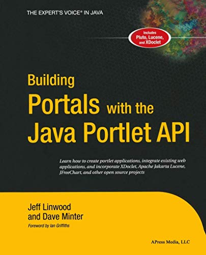 Beispielbild fr Building Portals With the Java Portlet API zum Verkauf von Ammareal