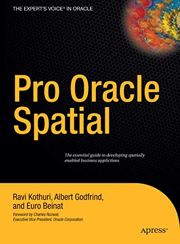 Imagen de archivo de Pro Oracle Spatial a la venta por Basi6 International