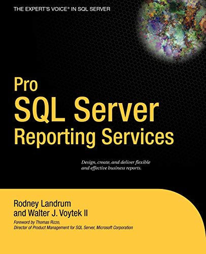 Imagen de archivo de Pro SQL Server Reporting Services a la venta por HPB-Red