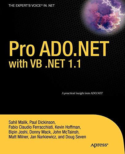 9781590594346: Pro ADO.NET with VB .NET 1.1
