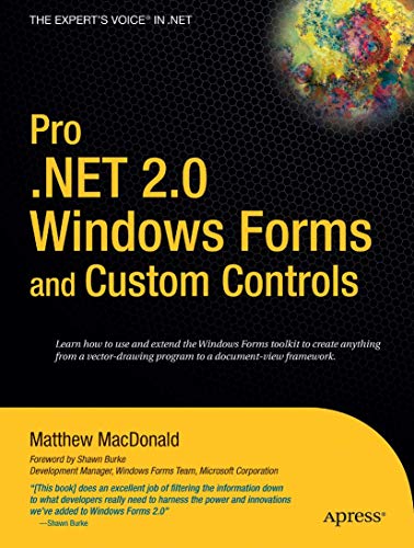 Pro .Net 2.0 Windows Forms And Custom Controls In C++