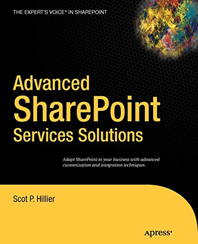 9781590594568: Advanced SharePoint Services Solutions (Books for Professionals by Professionals)