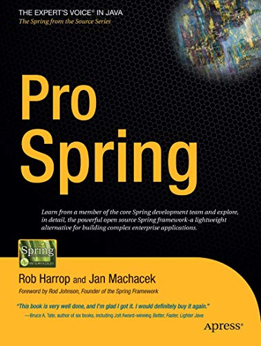 Imagen de archivo de Pro Spring a la venta por Half Price Books Inc.