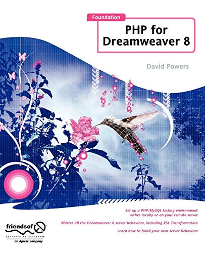 Beispielbild fr Foundation PHP for Dreamweaver 8 zum Verkauf von Wonder Book