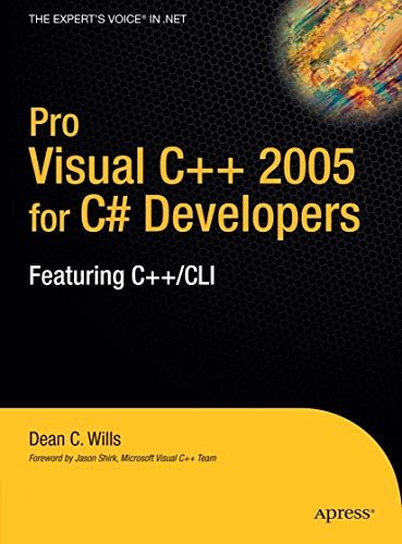 Stock image for Pro Visual C++ 2005 for C# Developers: Featuring C++/CLI for sale by HPB-Red
