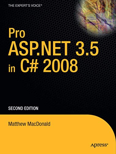 Stock image for Pro ASP.NET 3.5 in C# 2008 (Windows.net) for sale by SecondSale