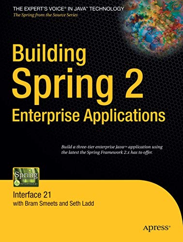 Imagen de archivo de Building Spring 2 Enterprise Applications a la venta por Revaluation Books