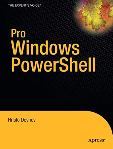 9781590599402: Pro Windows PowerShell