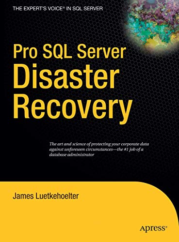 Imagen de archivo de Pro Sql Server Disaster Recovery a la venta por Basi6 International
