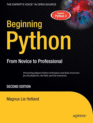9781590599822: Beginning Python: From Novice to Professional