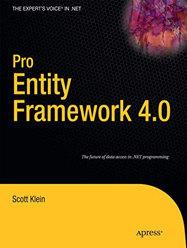 Imagen de archivo de Pro Entity Framework 4.0 a la venta por ThriftBooks-Dallas