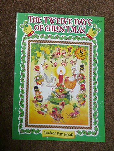 9781590602256: The Twelve Days of Christmas Sticker Fun Book