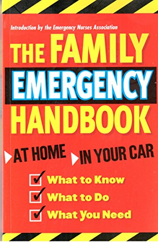 Beispielbild für The Family Emergency Handbook zum Verkauf von Once Upon A Time Books