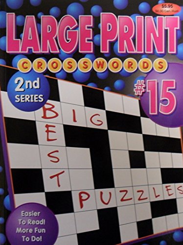 9781590604540: Large Print Crosswords (2nd Series)