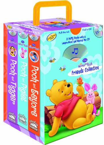 9781590693797: Disney Winnie the Pooh Pooh & Eeyore, Pooh & Piglet, Pooh & Tigger (3 books, storage case with handle) (Friends Collection)