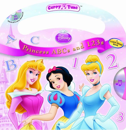 Disney Princess ABCs and 123s (Carry-A-Tune book with audio CD)