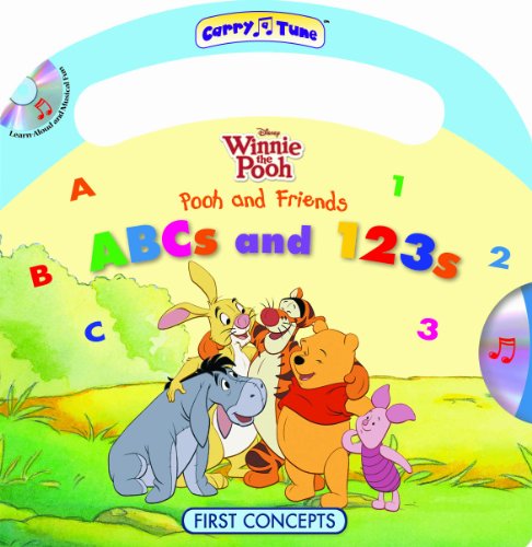 Stock image for Pooh and Friends ABCs and 123s: First Concepts [With CD] for sale by ThriftBooks-Atlanta