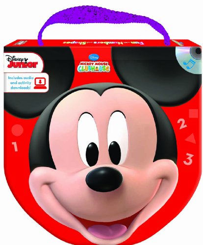 Stock image for Disney Mickey Mouse Clubhouse Fun with Numbers and Shapes (Read, Play & Go book and audio CD) for sale by Ergodebooks