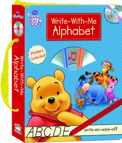 Disney Winnie the Pooh Write-with-me-alphabet (9781590696613) by Studio Mouse