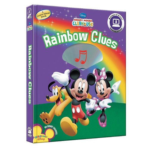 Mickey Mouse Clubhouse: Rainbow Clues (Padded board book with audio CD) (9781590699621) by Studio Mouse