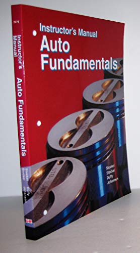 9781590703274: Auto Fundamentals, Instructor's Manual