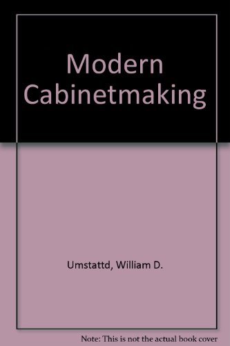 Stock image for Modern Cabinetmaking, Instructor's Manual for sale by Eatons Books and Crafts