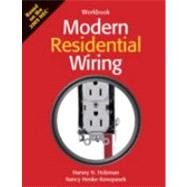 Imagen de archivo de Modern Residential Wiring, Workbook a la venta por ThriftBooks-Atlanta