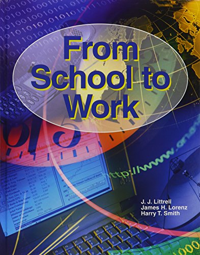 Stock image for From School To Work for sale by Your Online Bookstore