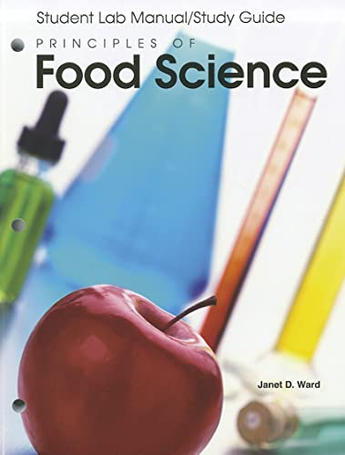 Imagen de archivo de Principles Of Food Science, Student Lab Manual/Study Guide ; 9781590706541 ; 1590706544 a la venta por APlus Textbooks