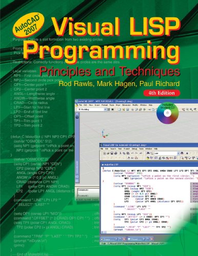 Imagen de archivo de Visual Lisp Programming: Principles and Techniques a la venta por HPB-Red