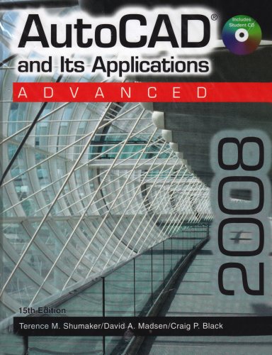 Imagen de archivo de AutoCAD and its Applications: Advanced 2008 a la venta por HPB-Red
