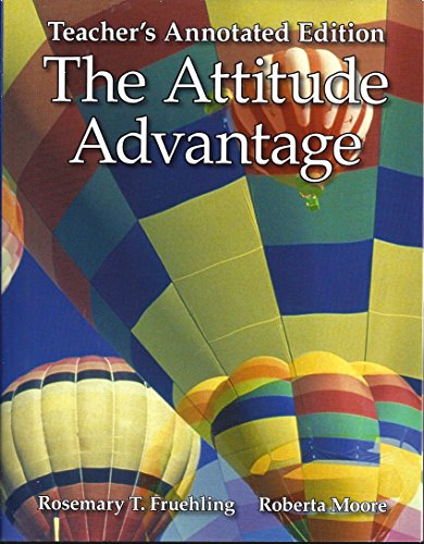 Stock image for Attitude Advantage, Teacher's Annotated Edition for sale by HPB-Red
