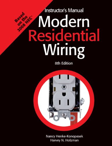Stock image for Modern Residential Wiring (Instructor's Manual) for sale by GetitBooks