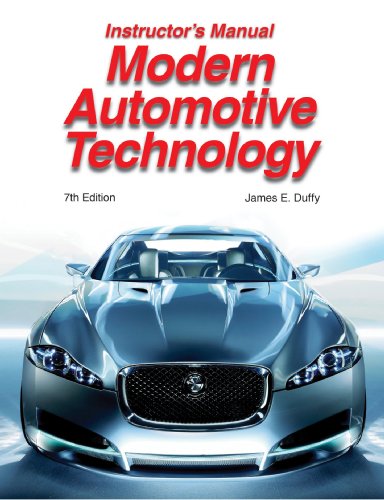 Stock image for Modern Automotive Technology Instructor's Manual ; 9781590709634 ; 1590709632 for sale by APlus Textbooks