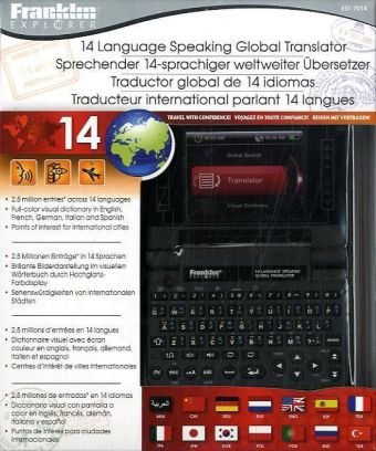 9781590745144: EST-5014: Sprechender 14-sprachiger Global Translator (Ger/Eng/Fre/Ita/Spa/Por/Pol/Dut/Tur/Chi/Jpn/Kor/Rus/Ara)