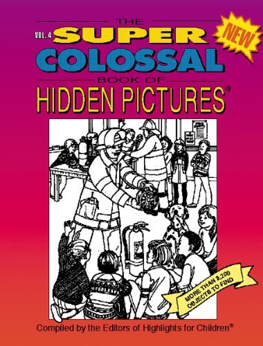 Beispielbild fr The Super Colossal Book of Hidden Pictures zum Verkauf von Buchpark