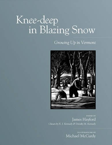 Beispielbild fr Knee-Deep in Blazing Snow : Growing up in Vermont zum Verkauf von Better World Books