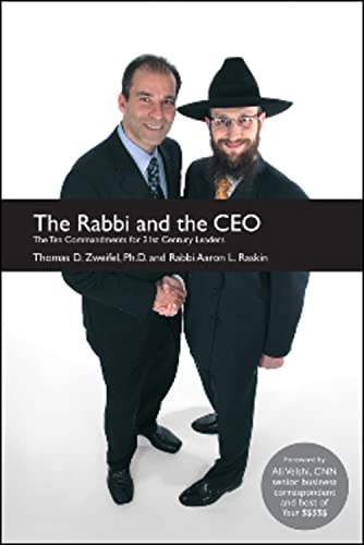 Beispielbild fr The Rabbi and the CEO: The Ten Commandments for 21st Century Leaders zum Verkauf von medimops